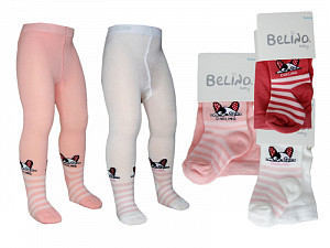 Колготки с рисунком для девочки   BELINO