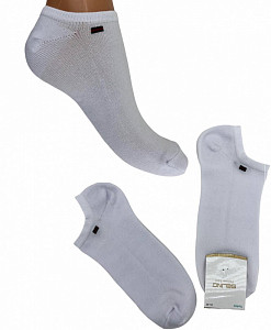 Женские белые короткие носки  BELINO