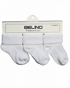 Белые носочки для малышей  BELINO